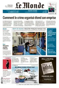 Le Monde du Vendredi 16 Mai 2025