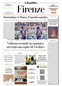 la Repubblica Firenze - 1 Dicembre 2024