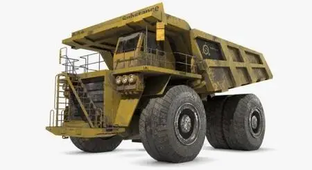 Dump Truck 3D Model