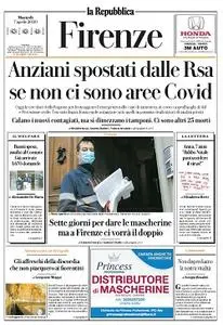 la Repubblica Firenze - 7 Aprile 2020