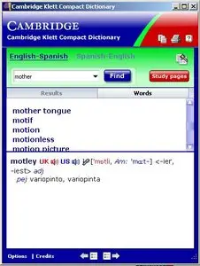 Diccionario Cambridge Klett Compact Español-Inglés/English-Spanish CD ROM