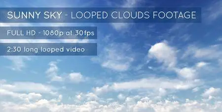 Sunny Sky and Clouds - Stock Footage (VideoHive)