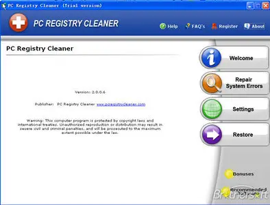 PC Registry Cleaner v2.0.0.68-MAZE