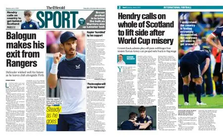 The Herald Sport (Scotland) – June 04, 2022
