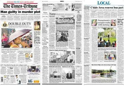 The Times-Tribune – August 22, 2013