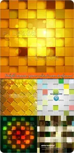 Colorful structure squares abstract vector background