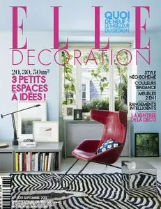 ELLE Decoration France - Septembre 2013 (True PDF)