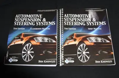 Today's Technician: Automotive Suspension & Steering Systems (Classroom & Shop Manuals), 5th Edition