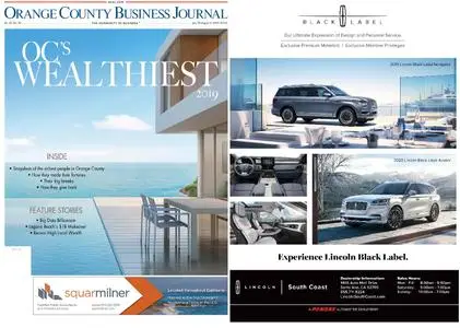 Orange County Business Journal – July 29, 2019