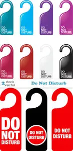 Vectors - Do Not Disturb