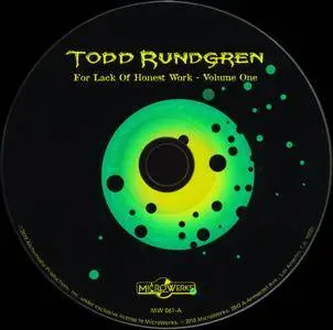 Todd Rundgren - For Lack Of Honest Work (2010) {3 Disc Box Micro Werks MW 061}