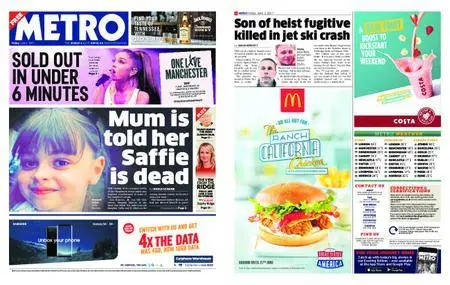 Metro UK – June 02, 2017