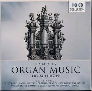 Various Artists - Famous Organ Music from Europe (2013) {10CD Box Set Ars Musici 233793}