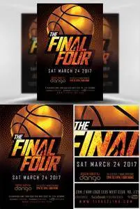 The Final Four Basketball Flyer Template