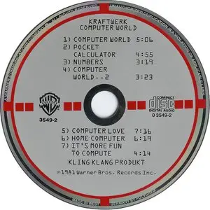 Kraftwerk - Computer World (1981) [W.German Target CD] ReUpload