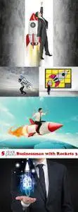 Photos - Businessman with Rockets 3