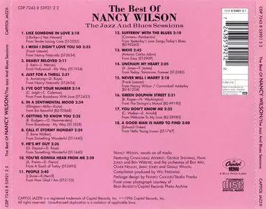 Nancy Wilson - The Best of Nancy Wilson: The Jazz and Blues Sessions (1996)