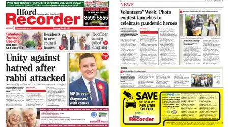 Wanstead & Woodford Recorder – May 20, 2021