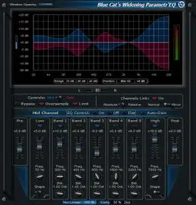 Blue Cat Audio Blue Cats Widening ParametrEQ v3.52 WiN