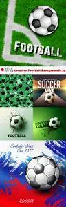 Vectors - Creative Football Backgrounds 25