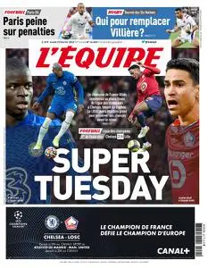 L’equipe du Lundi 22 Février 2022