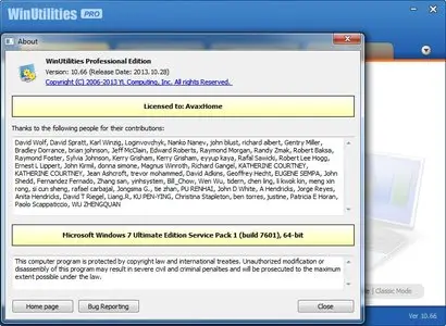 WinUtilities Professional Edition 10.66