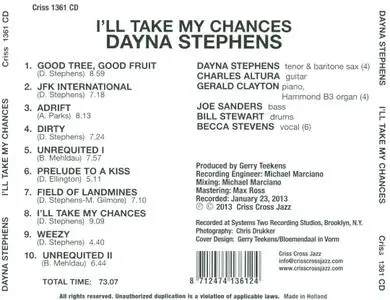 Dayna Stephens - I'll Take My Chances (2013)