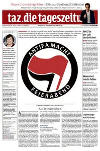 Tageszeitung TAZ vom 10 September 2014