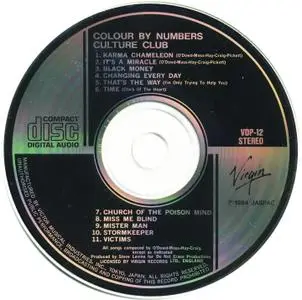 Culture Club - Colour By Numbers (1983) [1984, Japan, 1st Press]