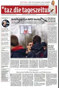 Tageszeitung TAZ vom 08 Dezember 2011
