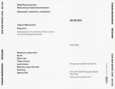 Tigran Mansurian - Requiem (2017)