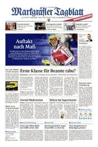 Markgräfler Tagblatt - 13. November 2017