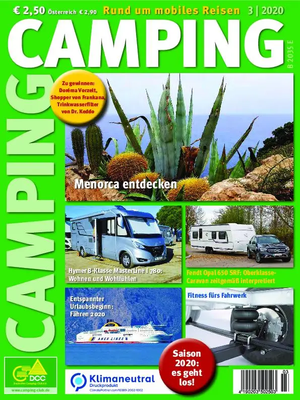 Camping Germany – März 2020