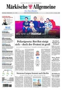Märkische Allgemeine Der Havelländer - 01. November 2018