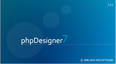 phpDesigner 7.2.2 Portable