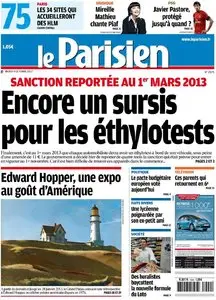 Le Parisien + Cahier Paris du Mardi 9 Octore 2012