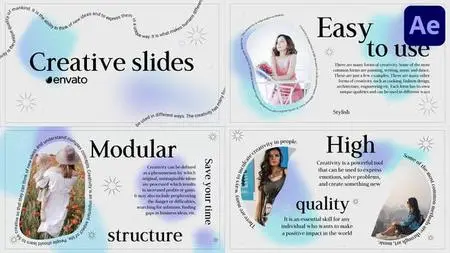 Glossy Creative Slideshow for After Effects 47895740