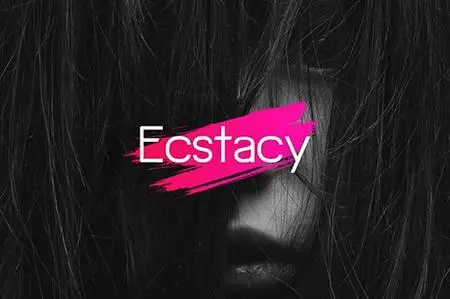 Ecstacy Display Typeface + Webfonts