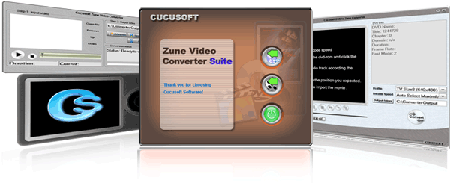 Cucusoft Zune Video Converter Suite ver. 5.28.5.11