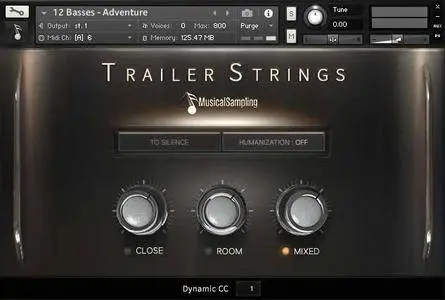 Musical Sampling Trailer Strings KONTAKT