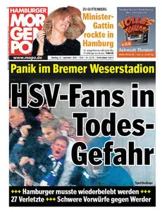 Hamburger Morgenpost vom 27 September 2010