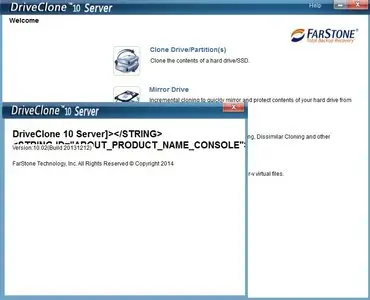 FarStone DriveClone Server 10.02 Build 20131217