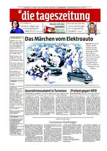 Tageszeitung TAZ vom 15 Januar 2010