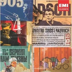Shostakovich - Complete Symphonies - Mariss Jansons CDs 9, 10 from 10