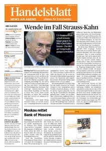 Handelsblatt News am Abend vom 01.07.2011