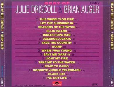 Julie Driscoll & Brian Auger - Best Of Julie Driscoll & Brian Auger (1992)