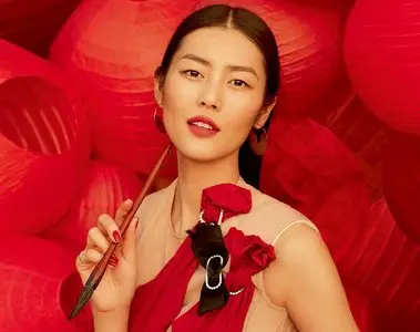 Liu Wen by Yuan Gui Mei for Elle China March 2016