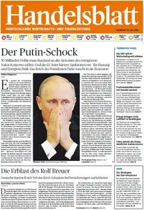 Handelsblatt vom Dienstag, 29. Juli 2014