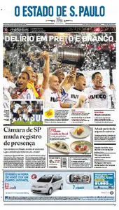 Jornal O Estado de São Paulo - 5 de julho de 2012 - Quinta