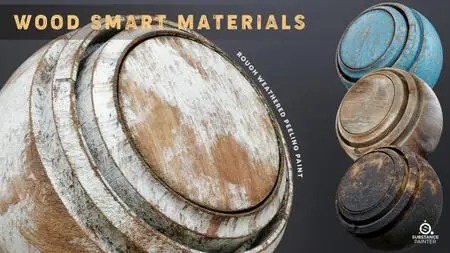 27 High Detailed Wood Smart Materials